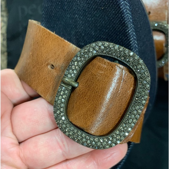 SALE❤️❤️❤️🩷Pedro Garcia 🏝️ clavia jeans platforms - Picture 6 of 13